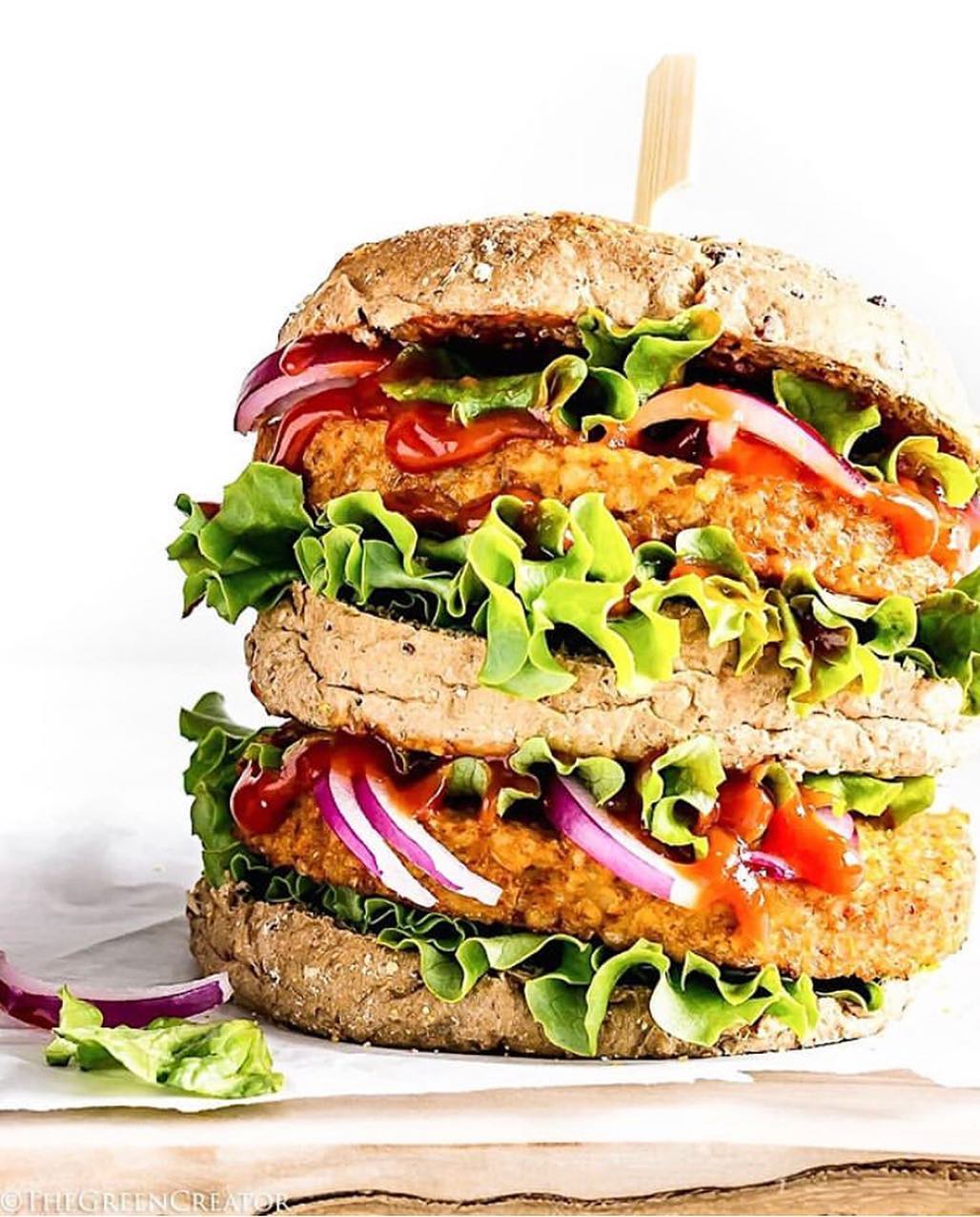 Sweet Potato Bean Burgers