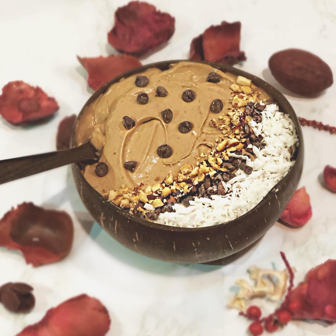 Keto Hazelnut Nice Cream Ferrero Rocher Style