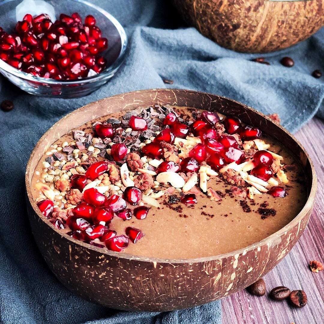 Mocha Smoothie with Millet and Boost