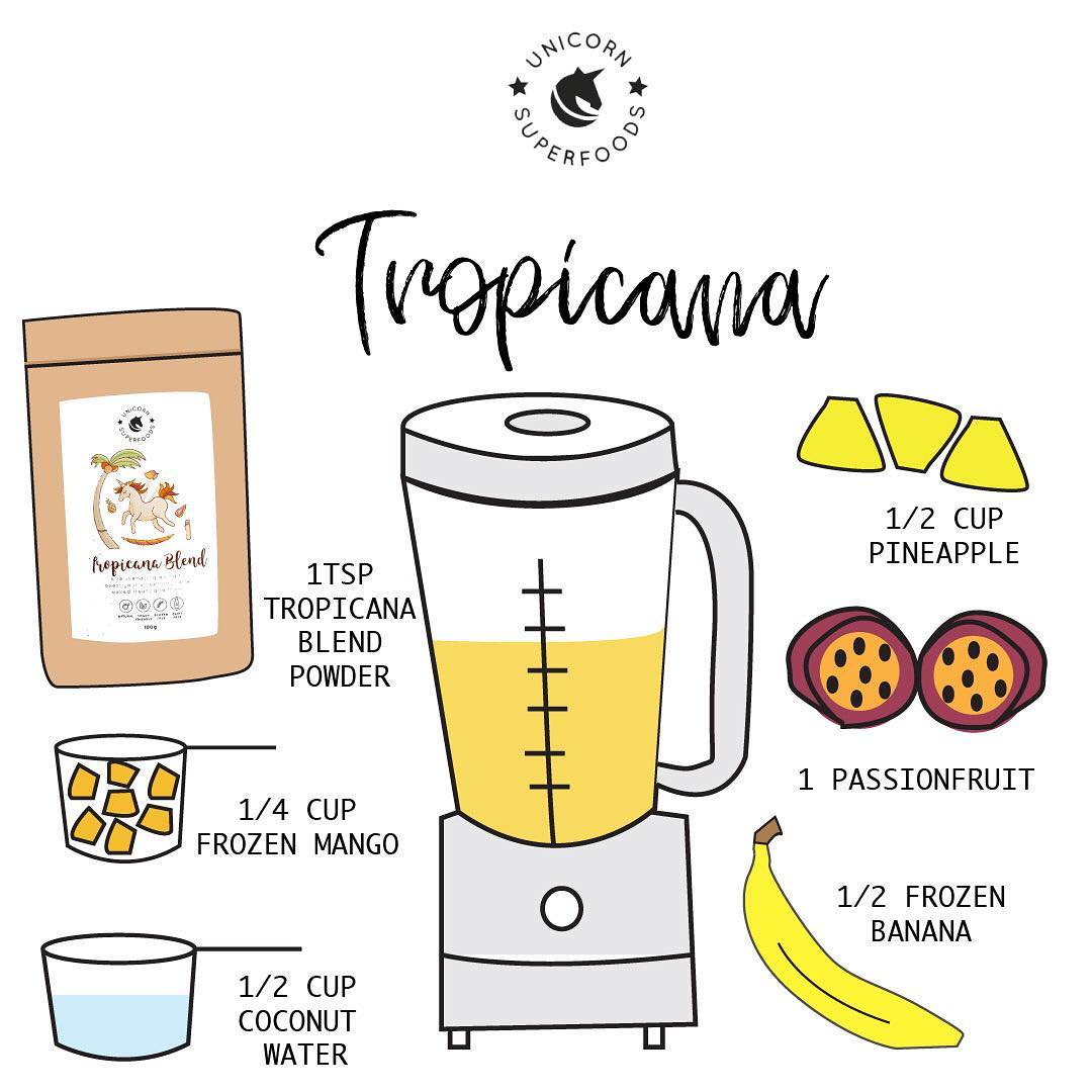 Tropicana Smoothie with Mango and Pineapple