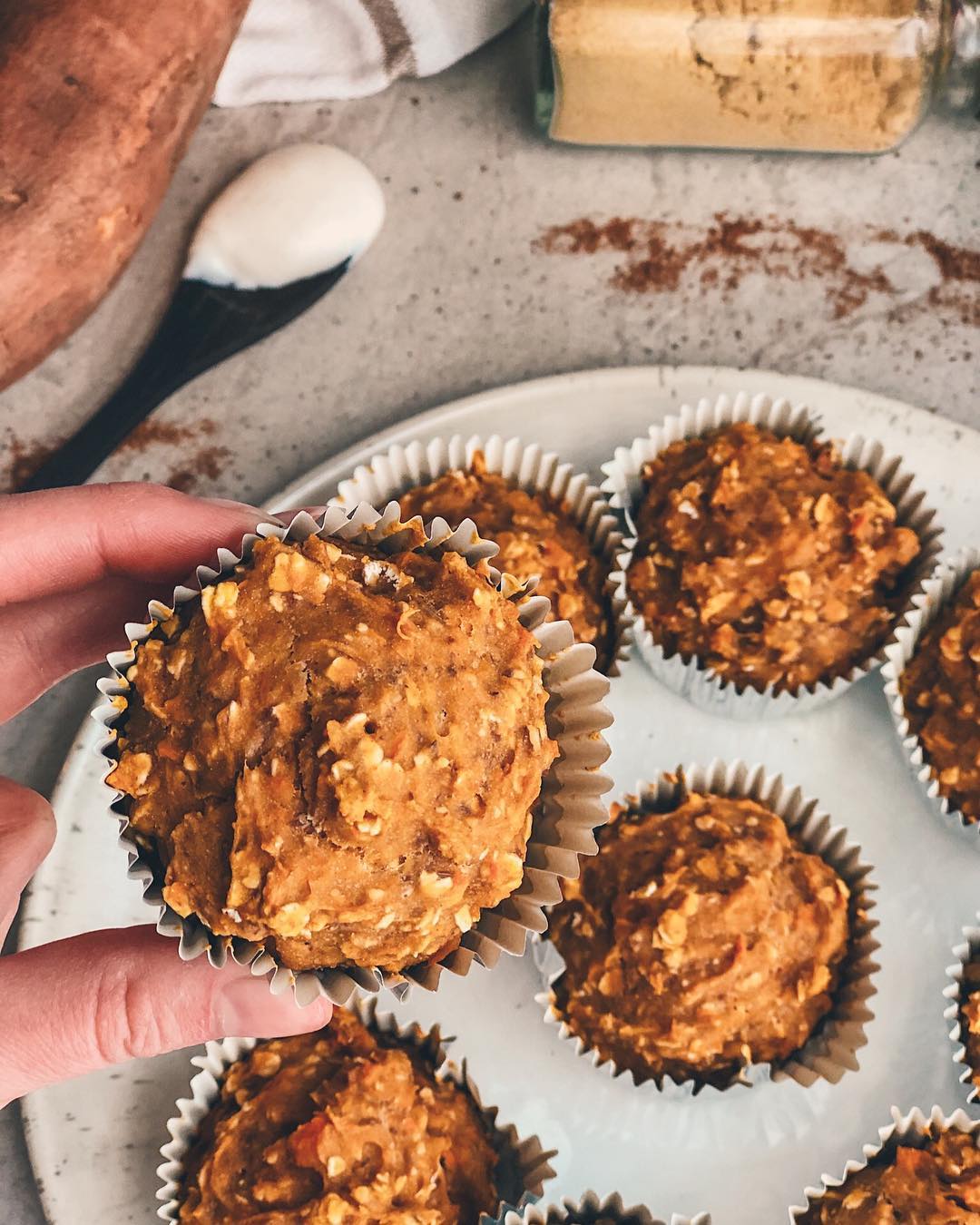 Sweet Potato Breakfast Muffins