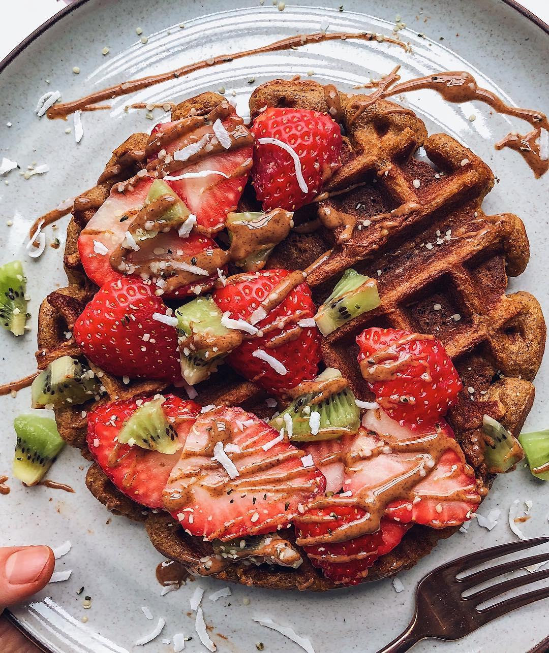 Paleo Butternut Squash Waffle