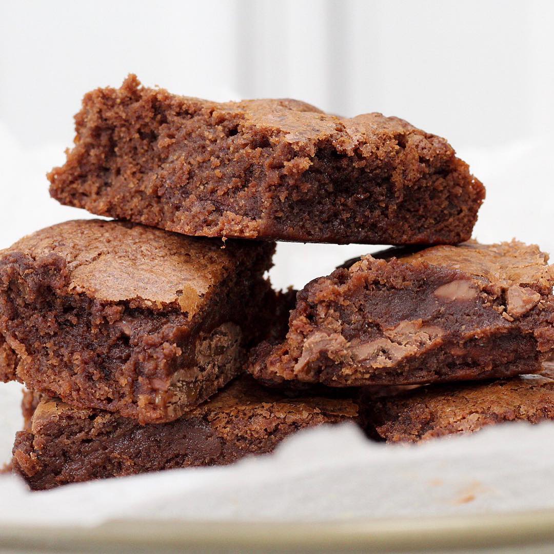 Gooey Salted Caramel Chocolate Brownies
