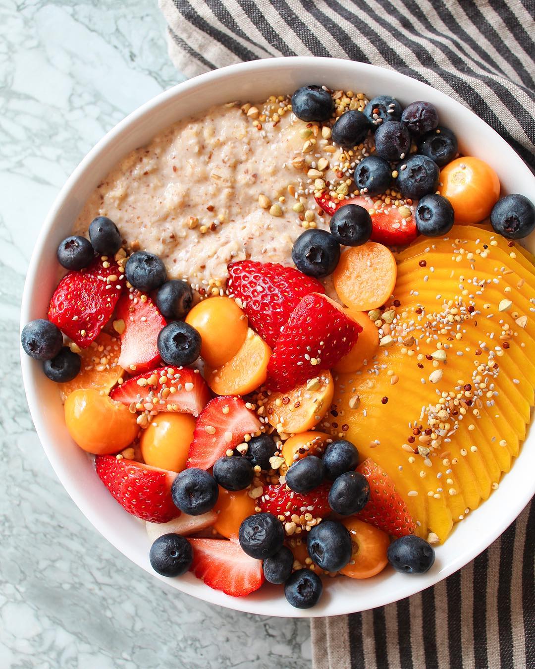 Warm Coconut Oatmeal with Banana and Spices