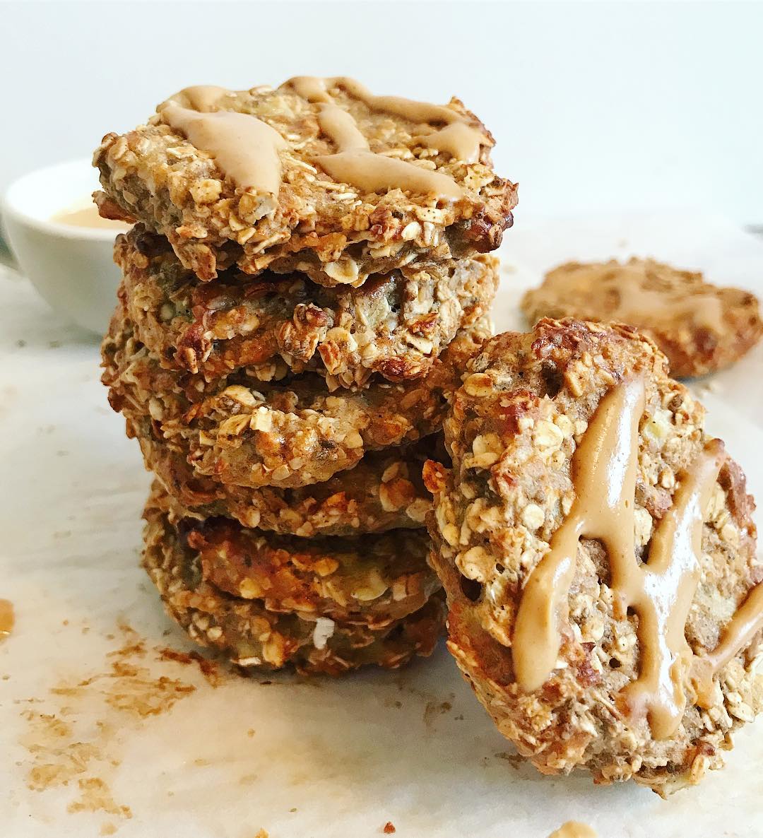 Chia Seed Banana Protein Cookies
