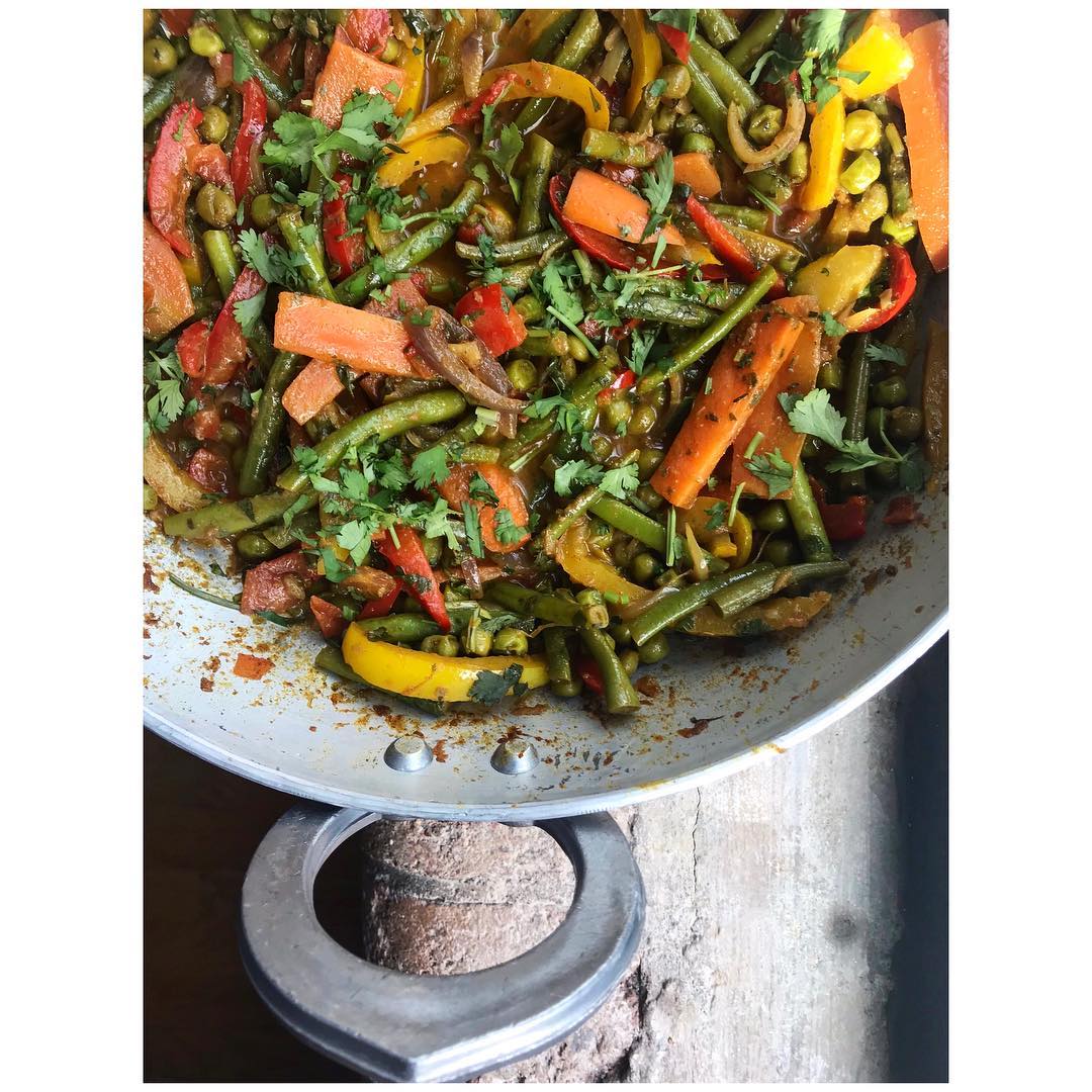 Crunchy Vegetable Jalfrezi Curry