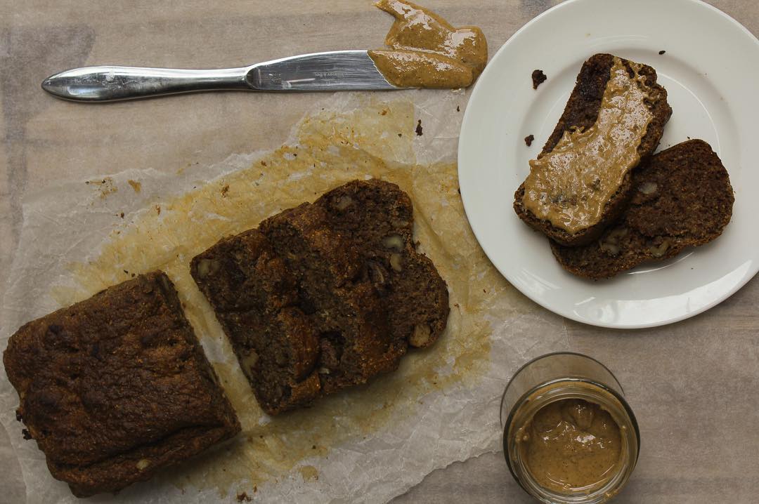 Banana Date Walnut Loaf