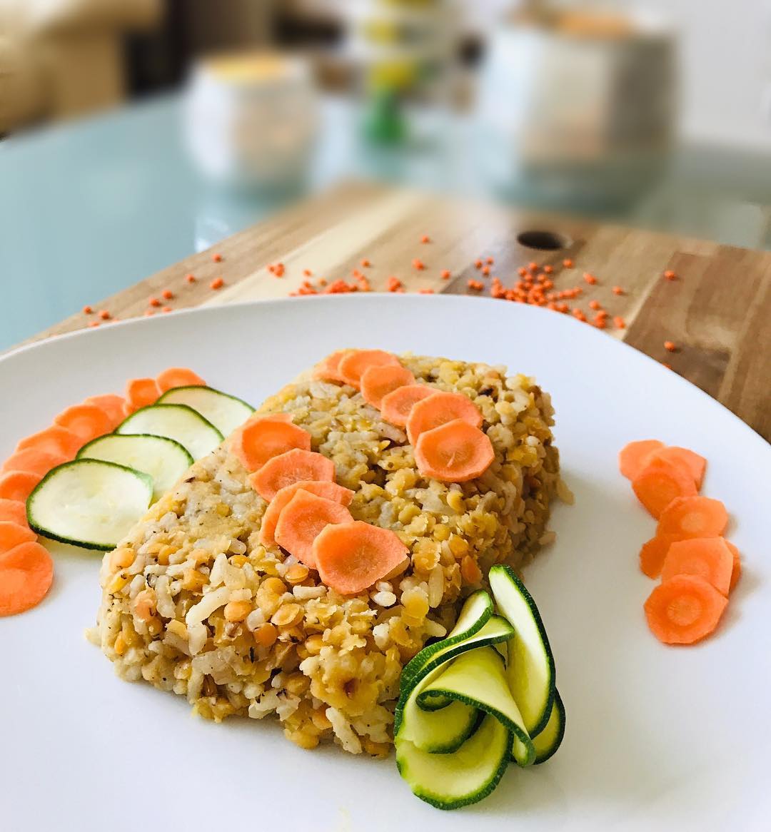 Easy Lentil Stew with Rice and Spices