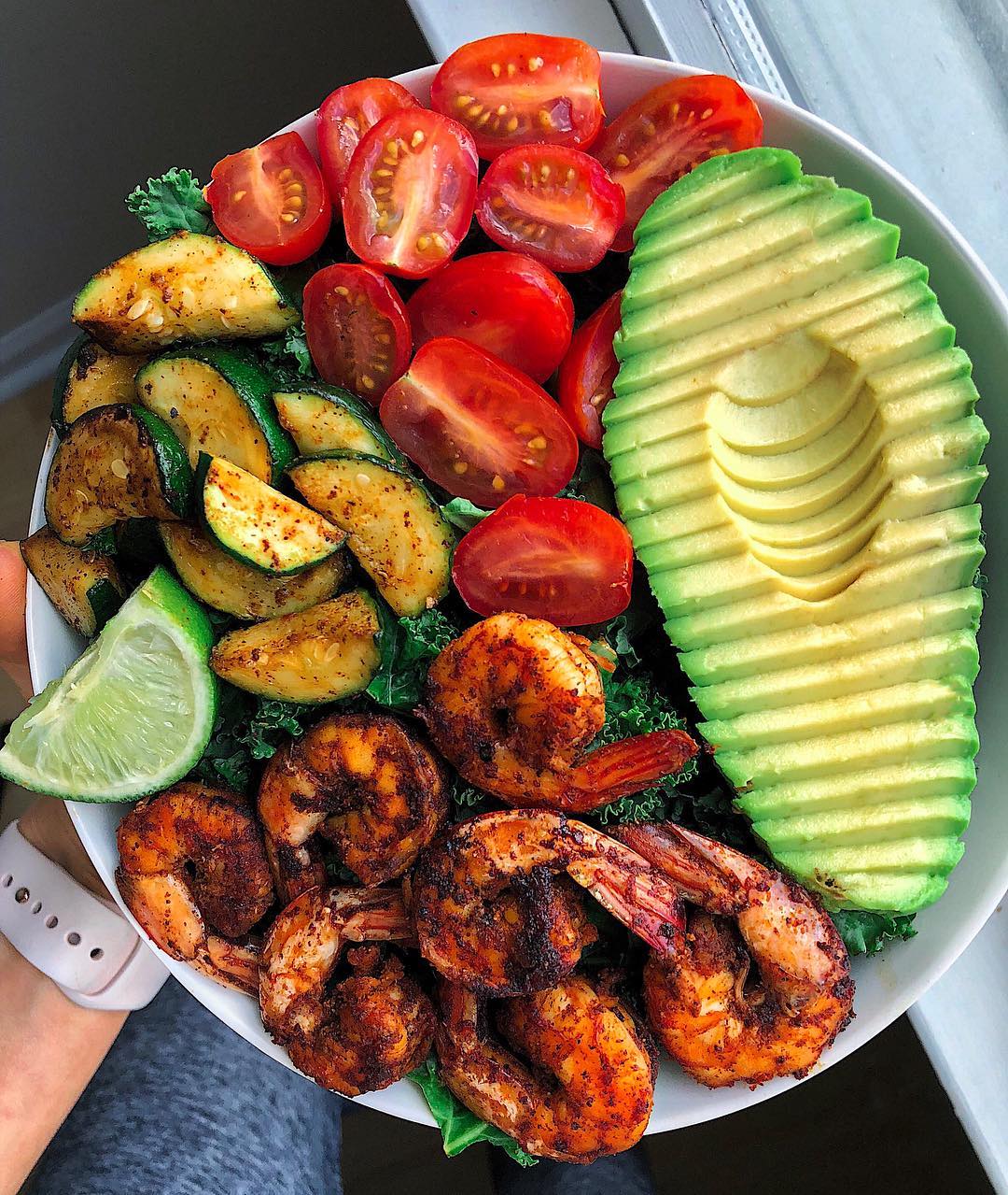 Blackened Shrimp with Lots of Veggies