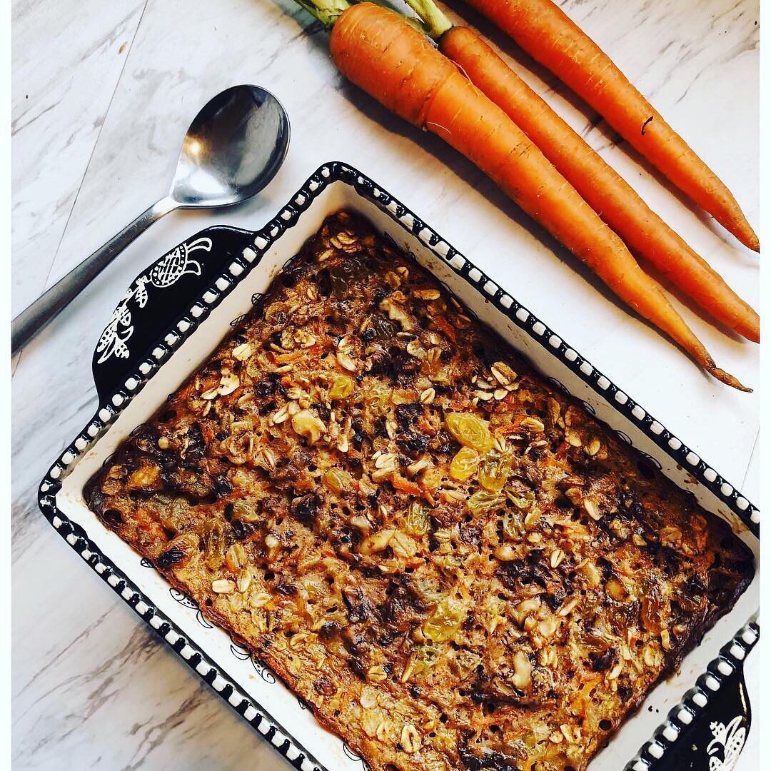 Baked Carrot Cake Oats