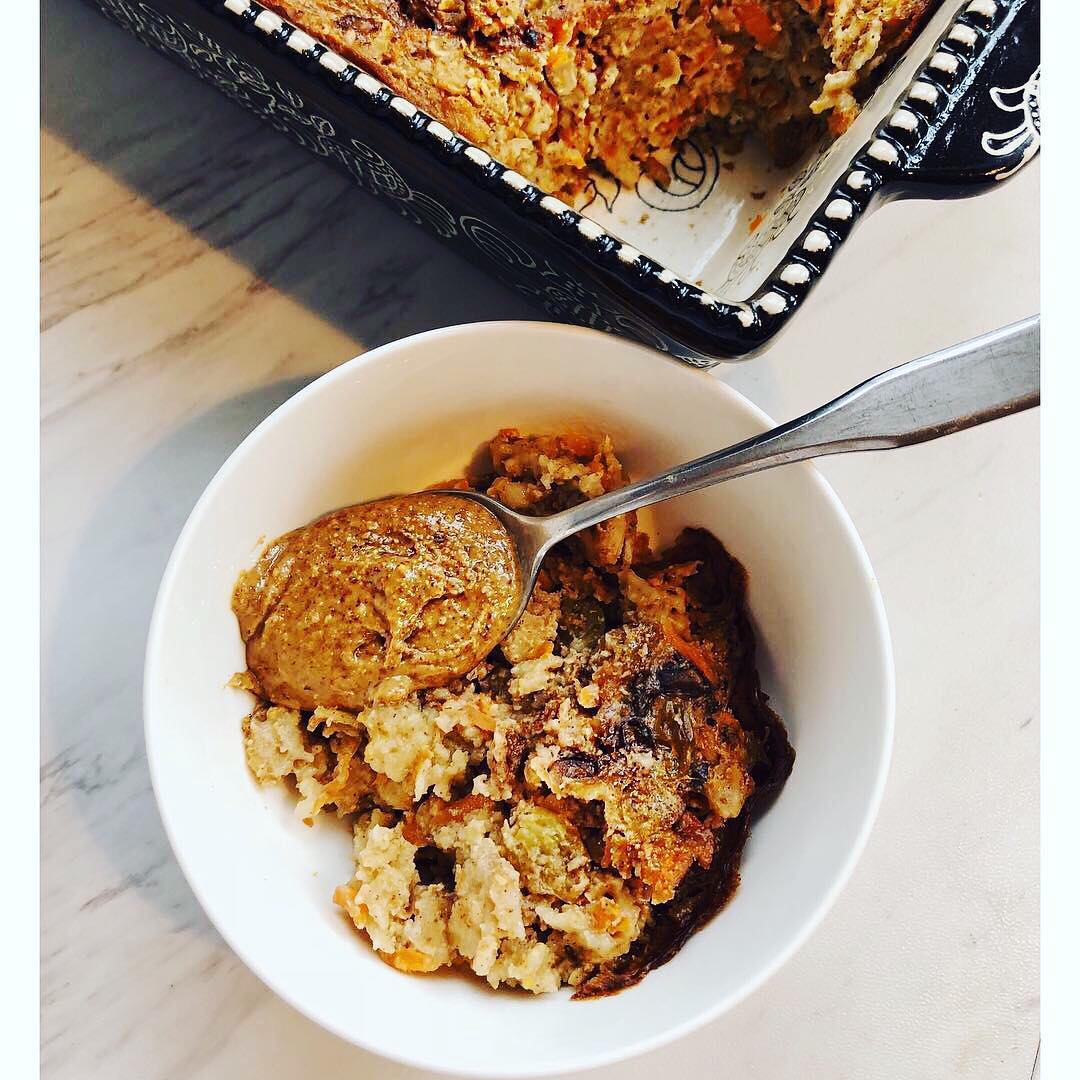 Baked Carrot Cake Oats