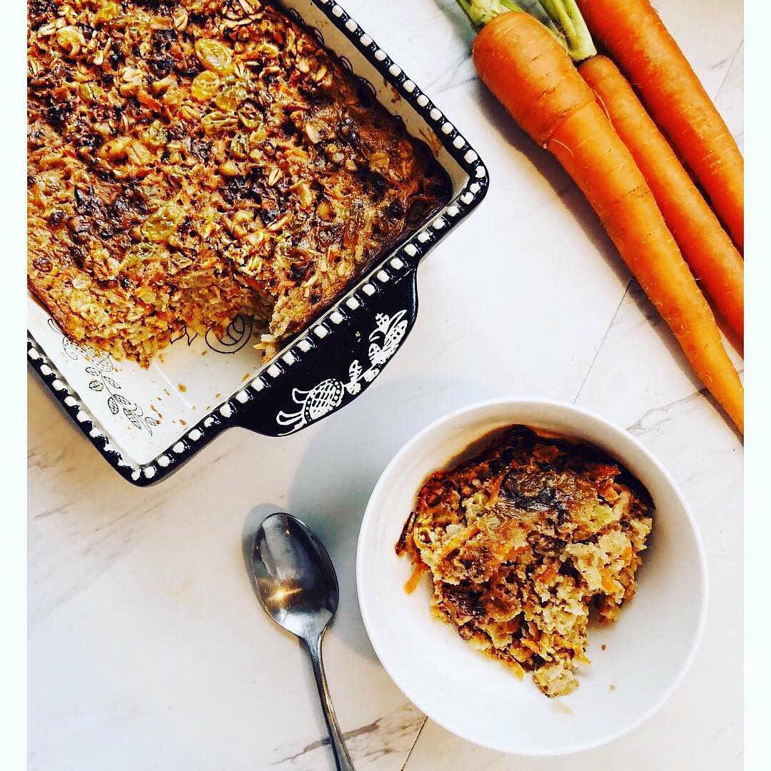 Baked Carrot Cake Oats