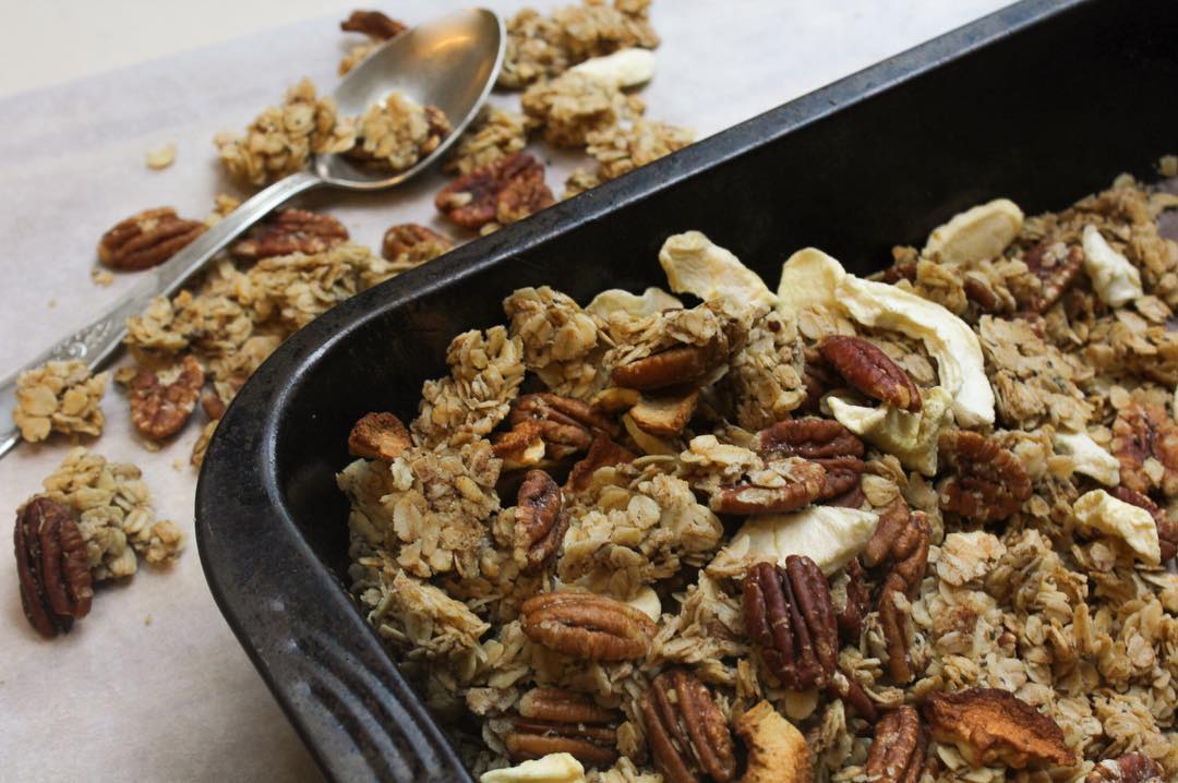 Chunky Maple Apple Pecan Granola