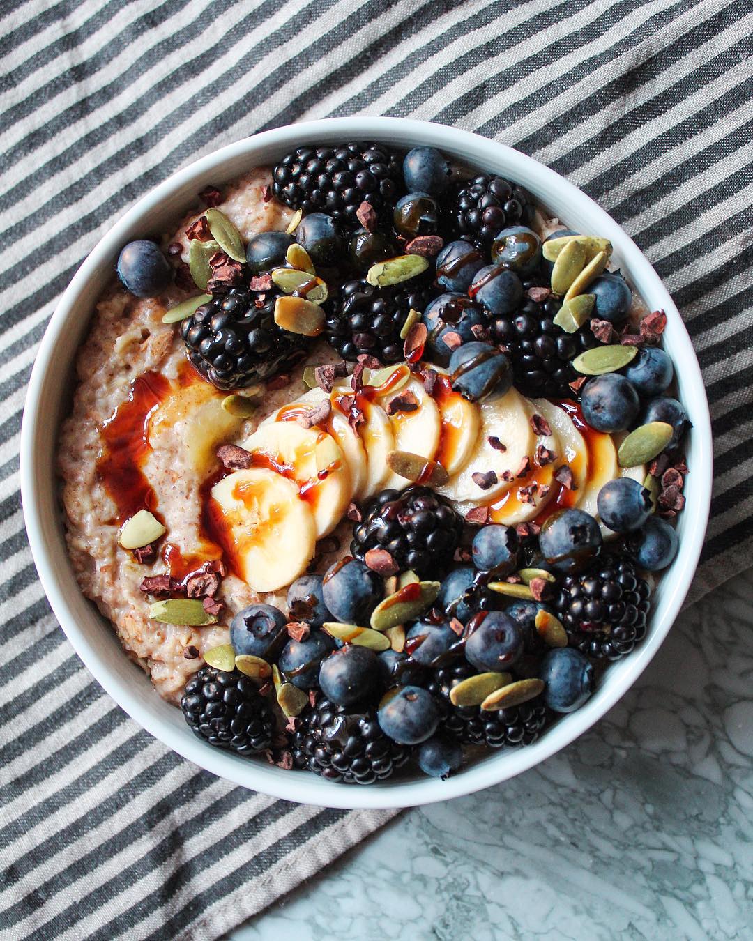 Creamy Cardamom Oats Breakfast Bowl