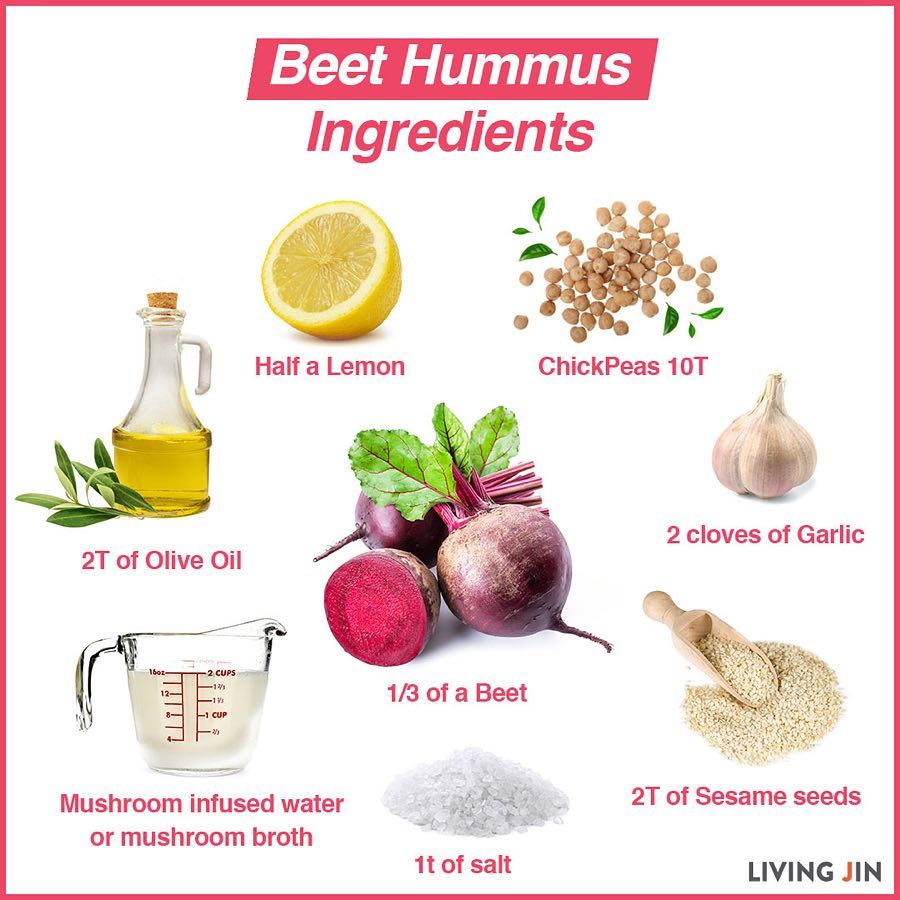 Easy Beet-Infused Hummus