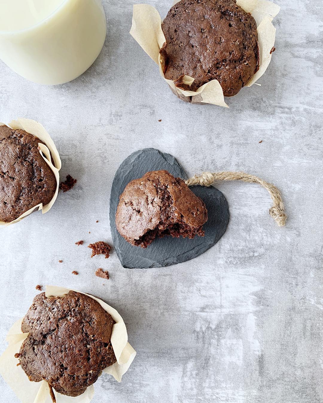 Vegan Guilt-Free Chocolate Muffin Treats