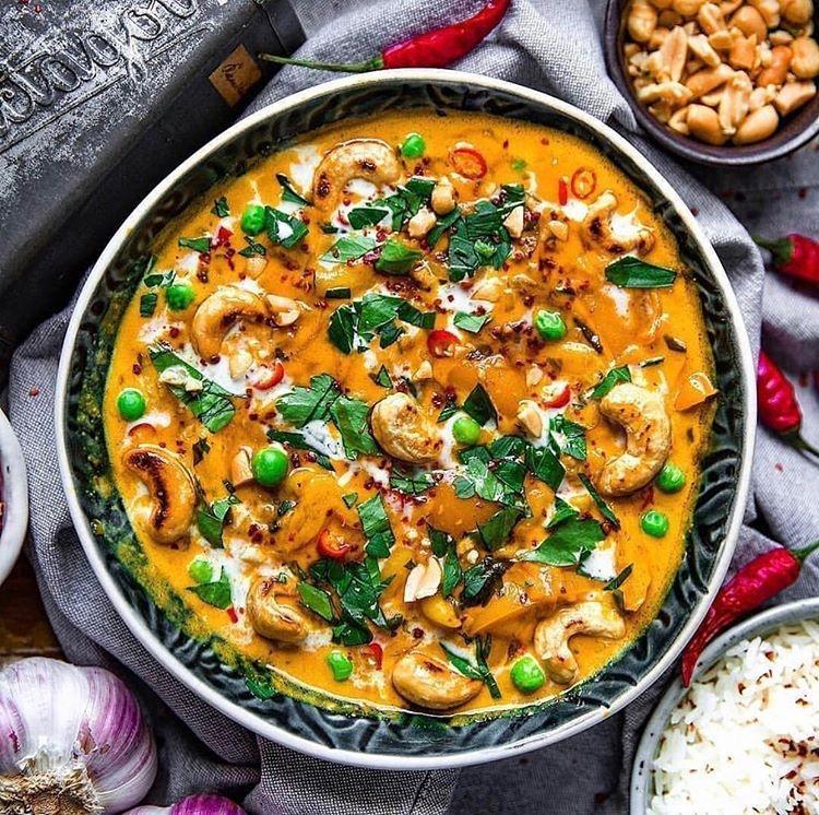 Mango Coconut Curry with Chickpeas