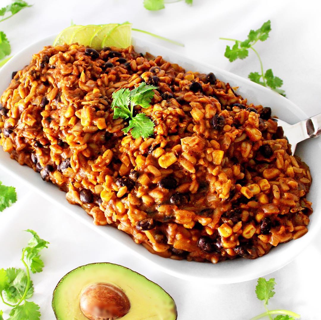 Slow Cooker Enchilada Orzo Comfort Food