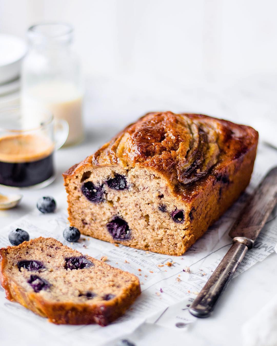 Blueberry Banana Bread