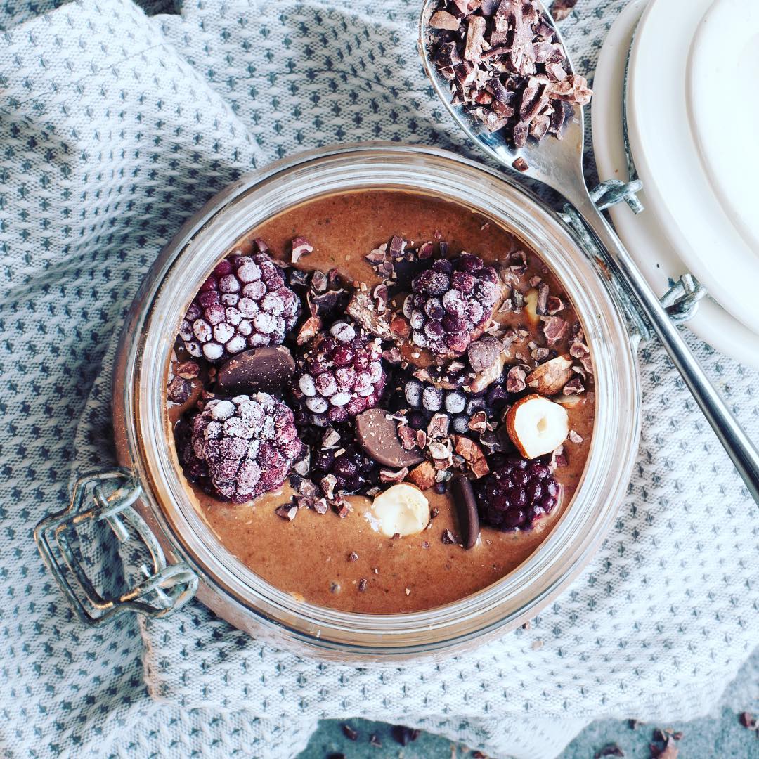 Choc Chia Protein Pudding