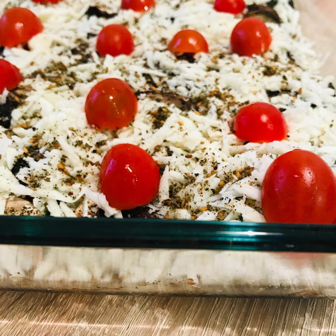 Baked Eggplant and Zucchini Casserole