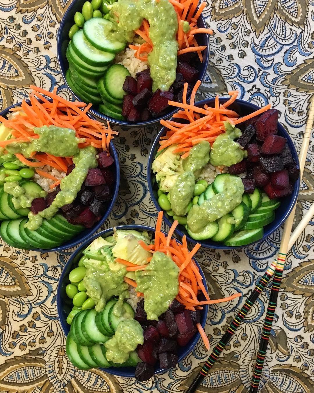 Vegan Tuna Poké Bowl