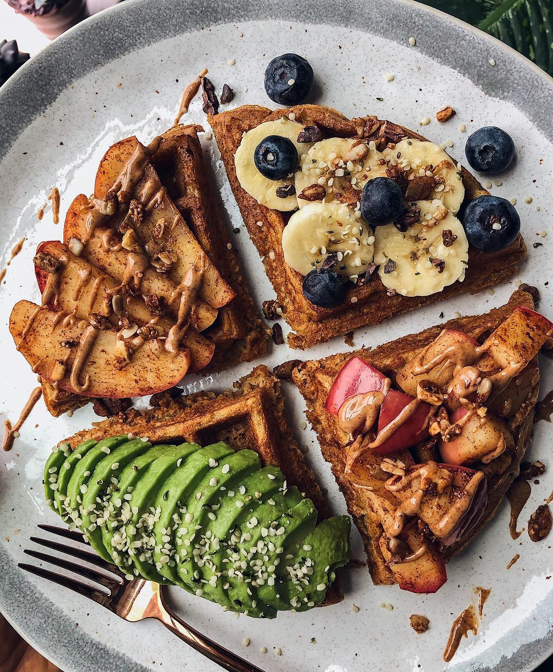 Sweet Potato Waffle Brunch Delight