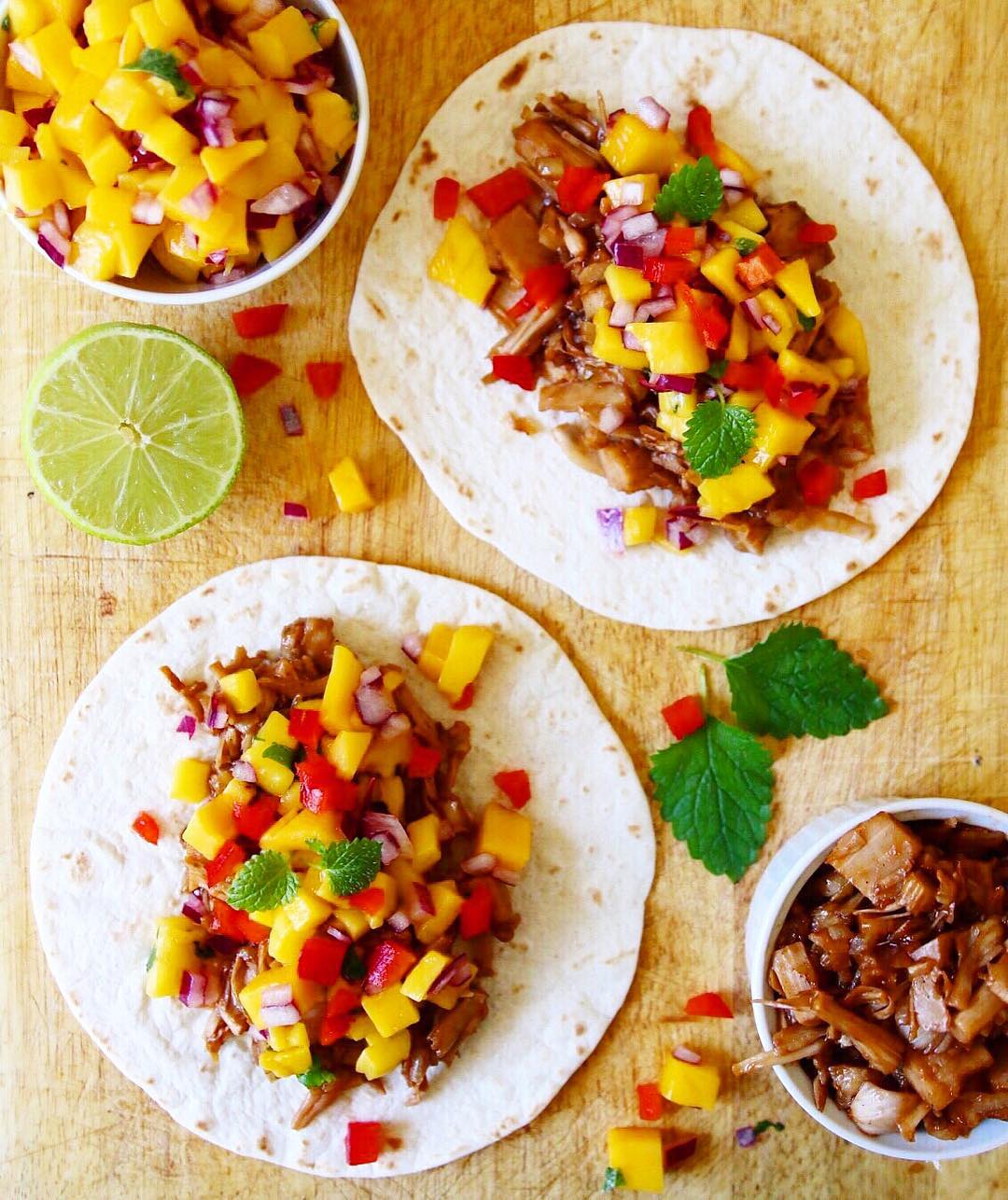 Pulled Jackfruit Tacos