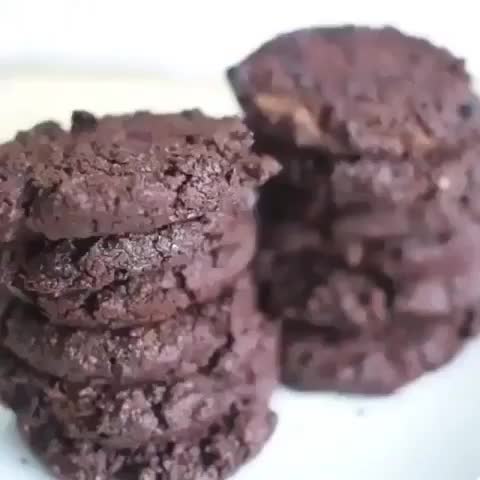 Healthy Chocolate Cookies with Pumpkin