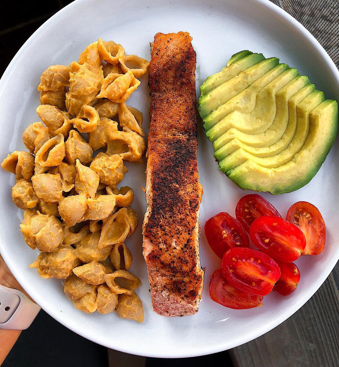 Easy Salmon with Plant-Based Mac and Cheese