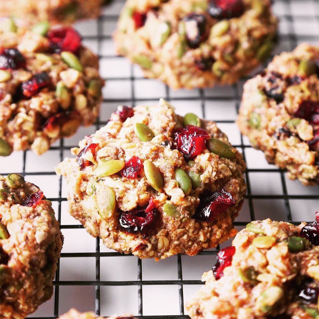 Healthy Gluten-Free Vegan Breakfast Cookies