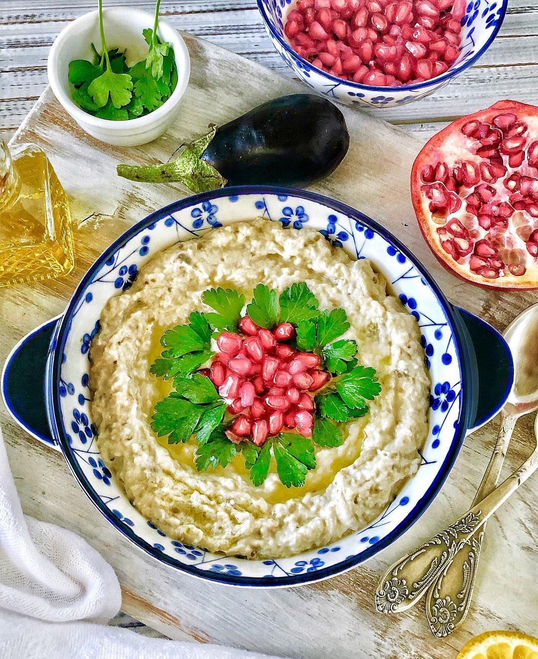 Lebanese Baba Ghannouj Dip