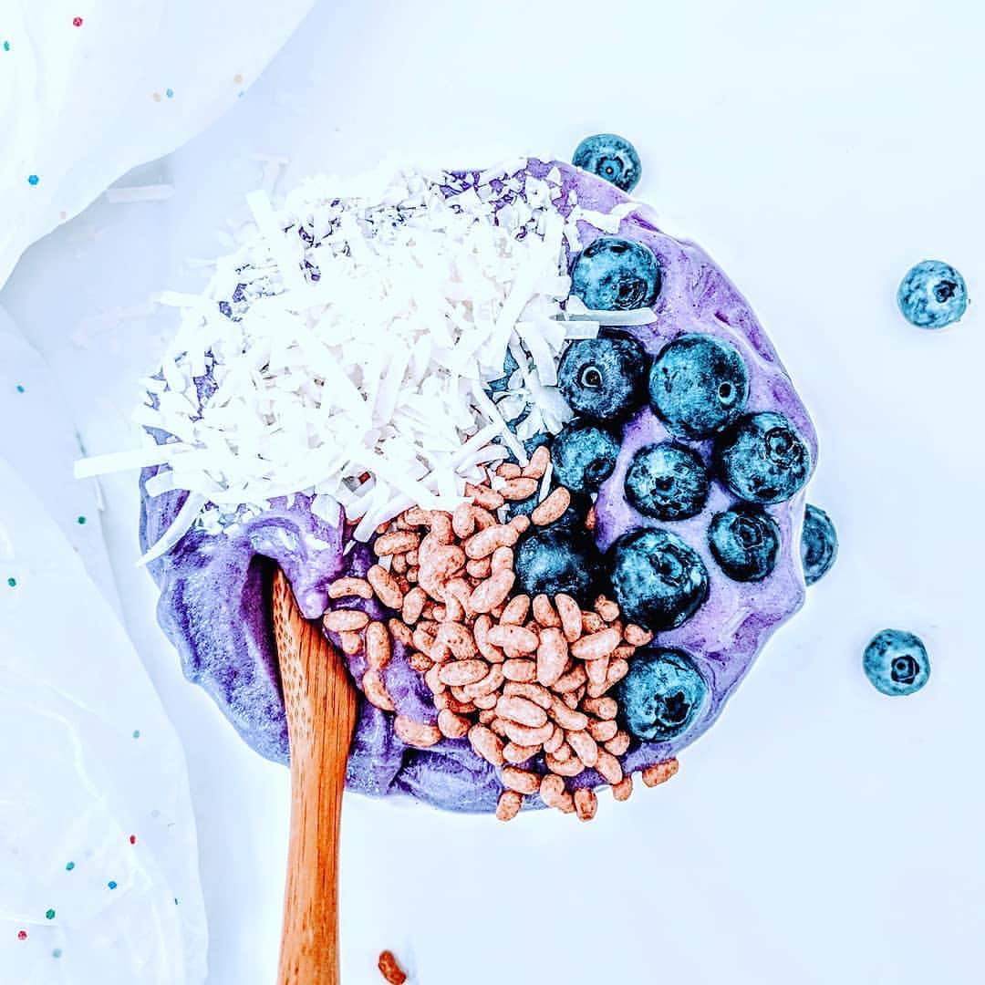 Tropical Pink Pitaya and Blue Spirulina Nice Cream