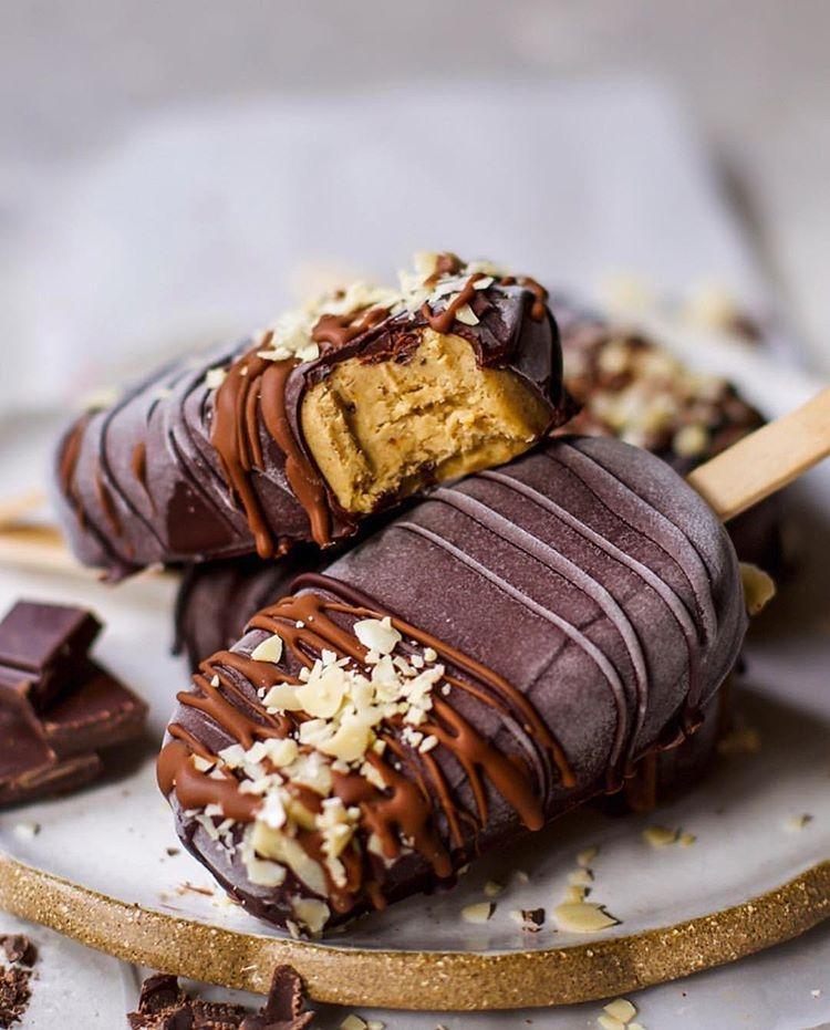 Salted Date, Cashew, and Banana Magnums