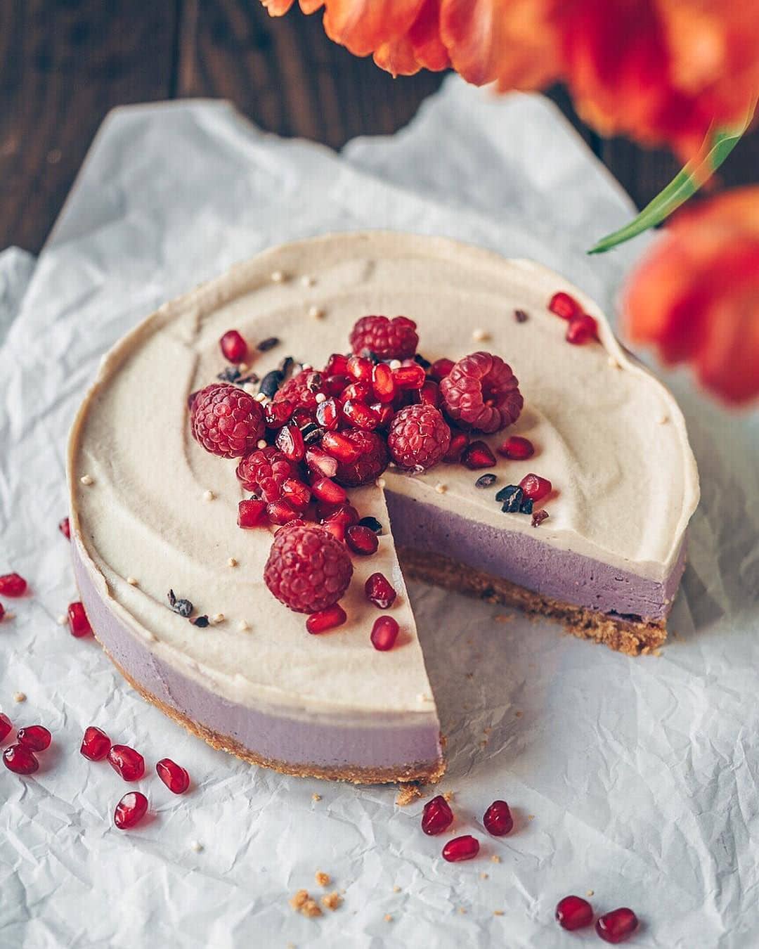 Creamy Dreamy Raspberry Cheesecake