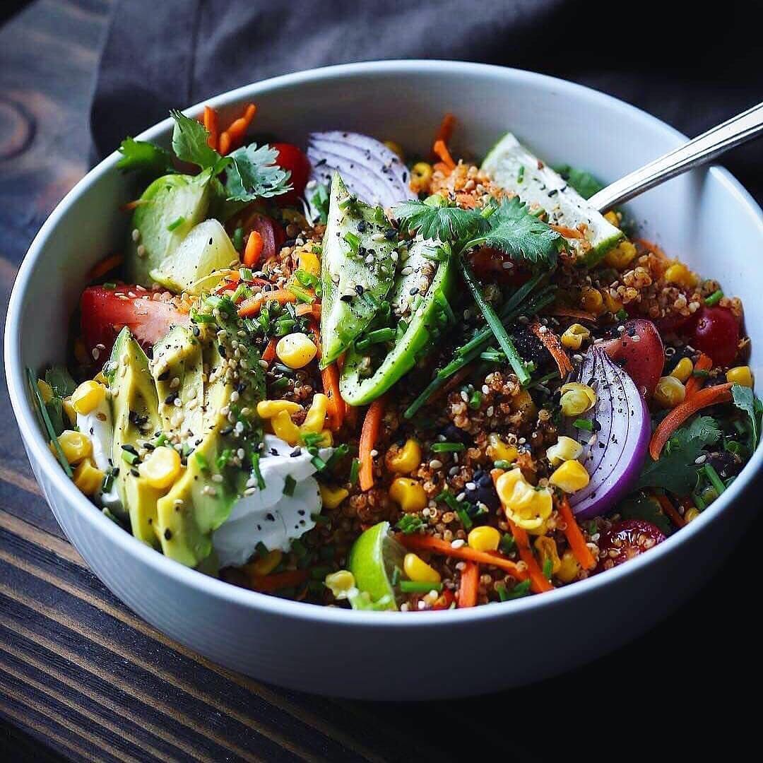 Vegan Taco Quinoa Bowl