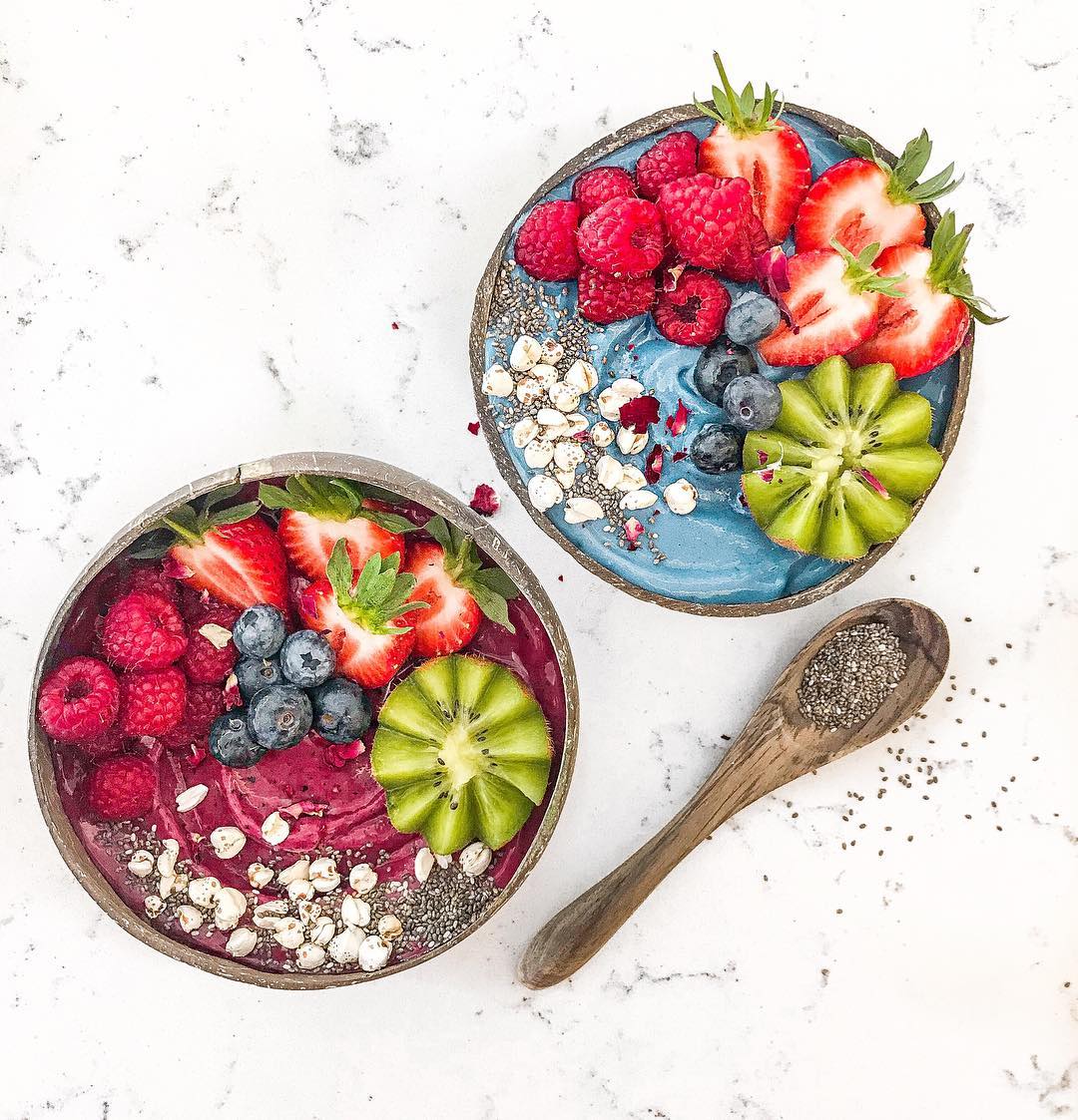 Morning Smoothie Bowls for Two