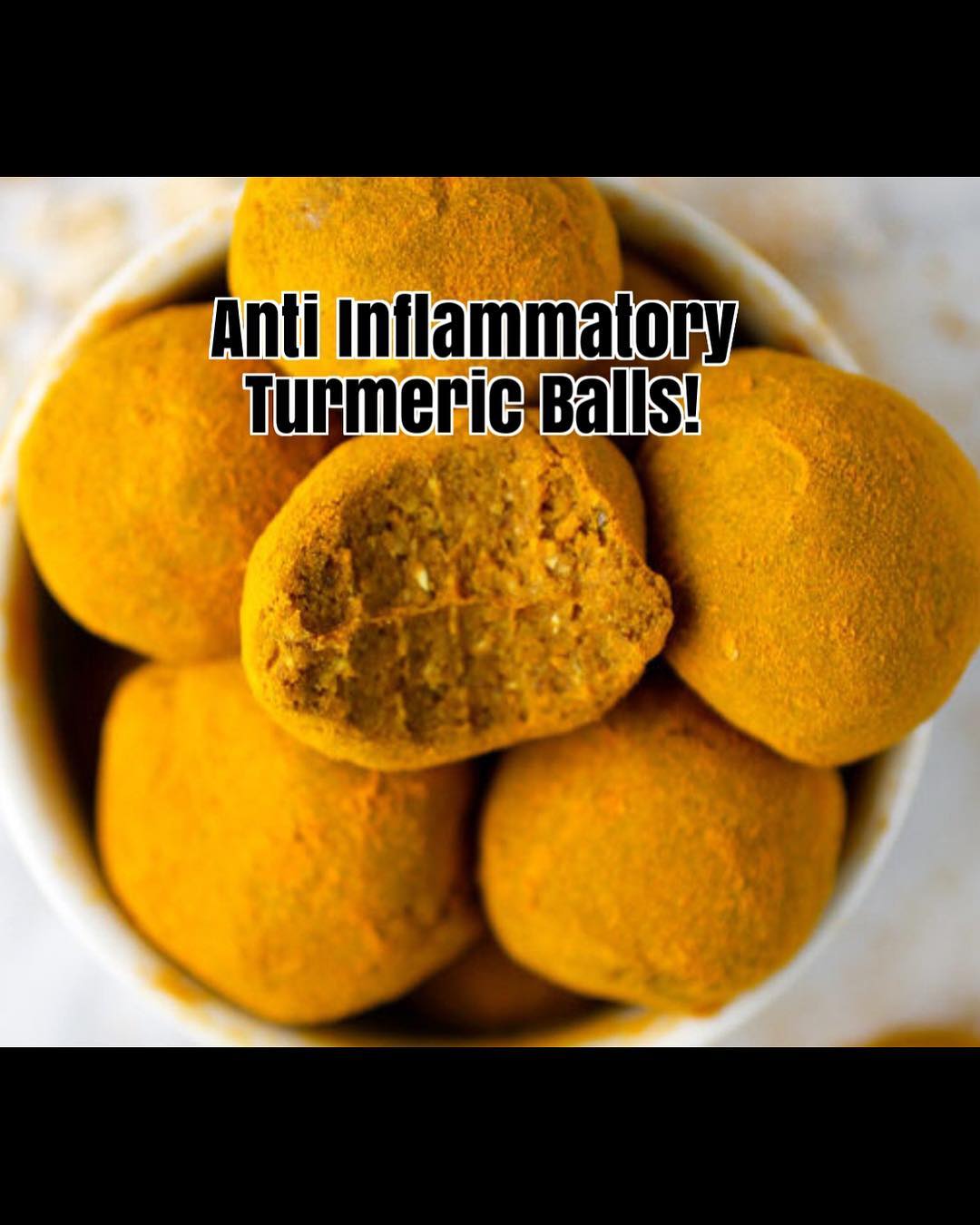 Anti Inflammatory Turmeric Balls