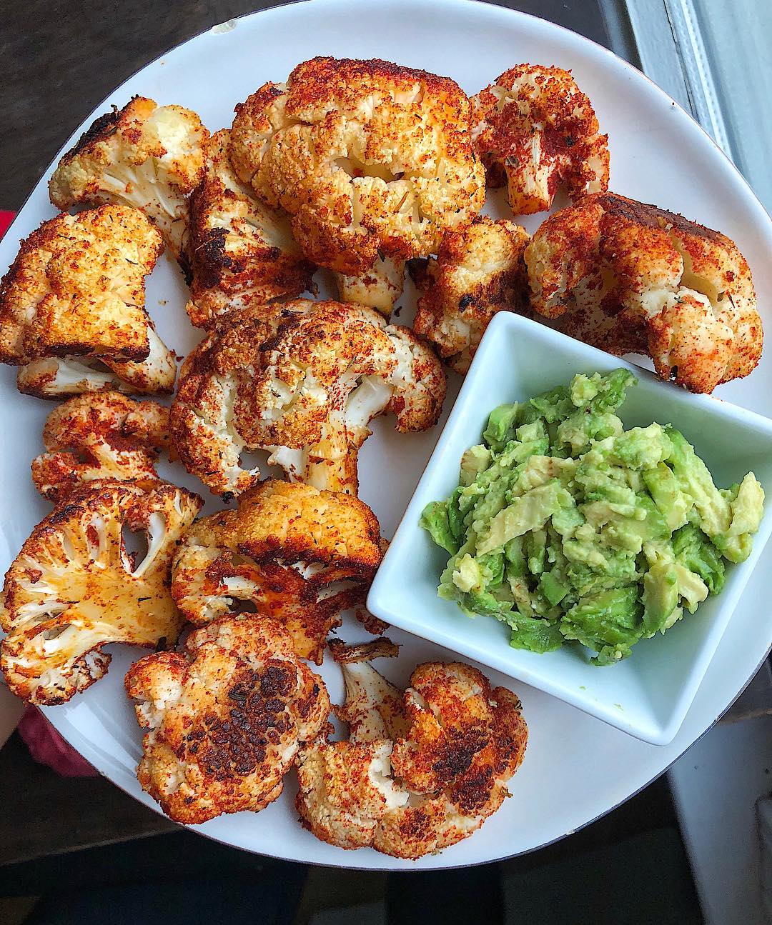 Cajun Spiced Cauliflower Bites with Avocado
