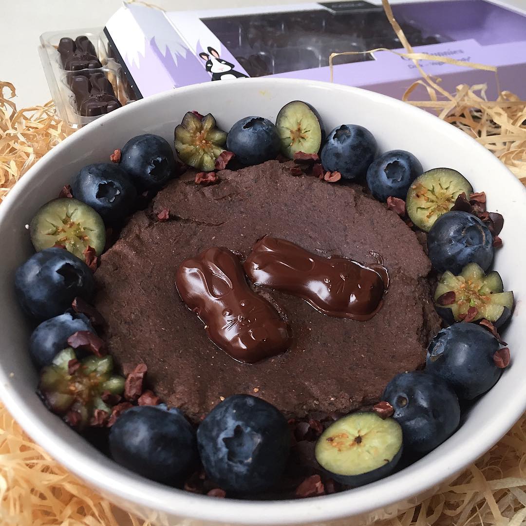 Gooey Chocolate Brownie with Zucchini and Black Beans