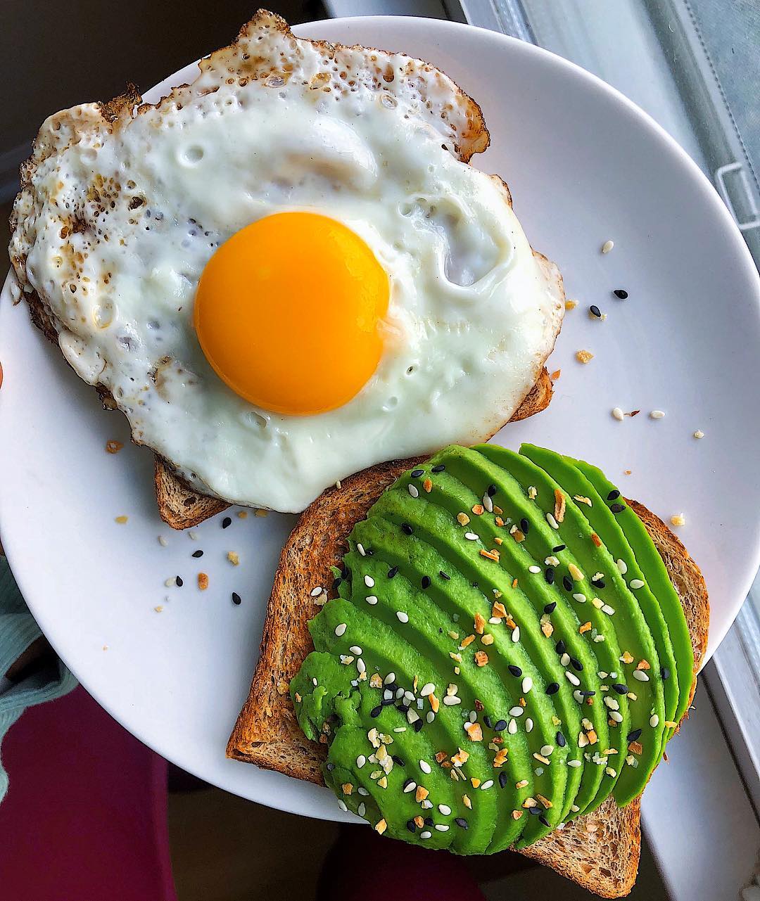 Savory Sourdough Toast with Fried Egg and Avocado