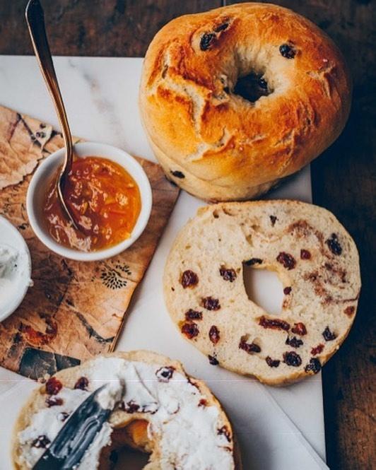 Cinnamon Raisin Bagels