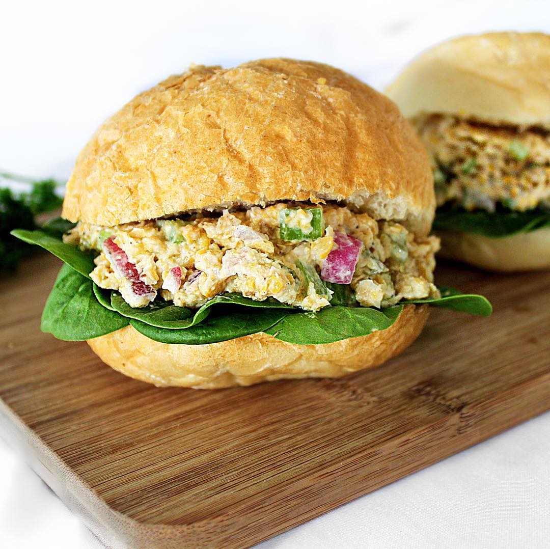 Delicious Vegan Chickpea Salad Sandwich