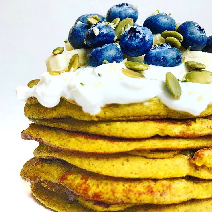 Golden Beet Pancakes