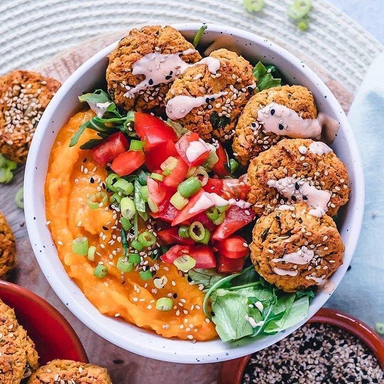 Sweet Potato Falafel
