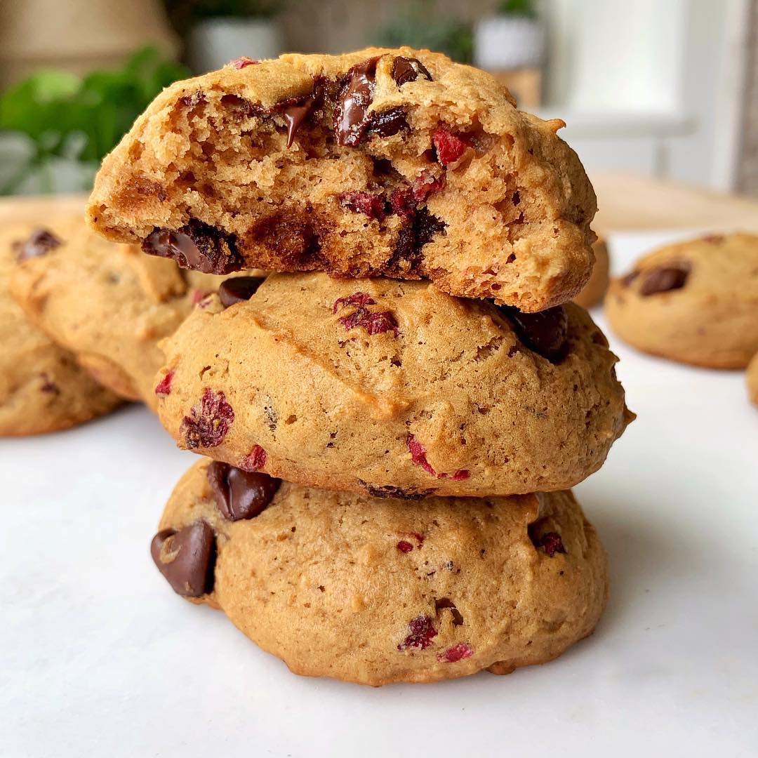 Delicious Raspberry Chocolate Cookies