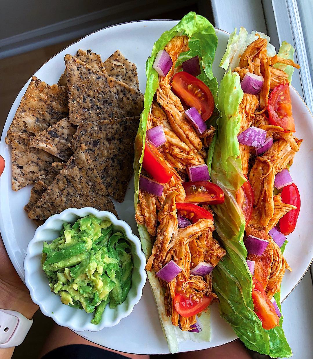 Easy Summer BBQ Chicken Tacos