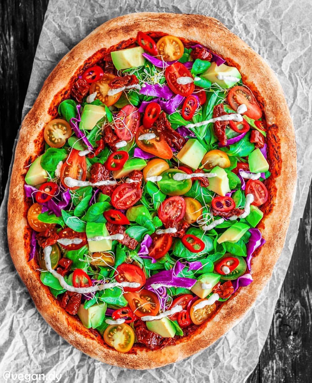 Eat the Rainbow Pizza Edition