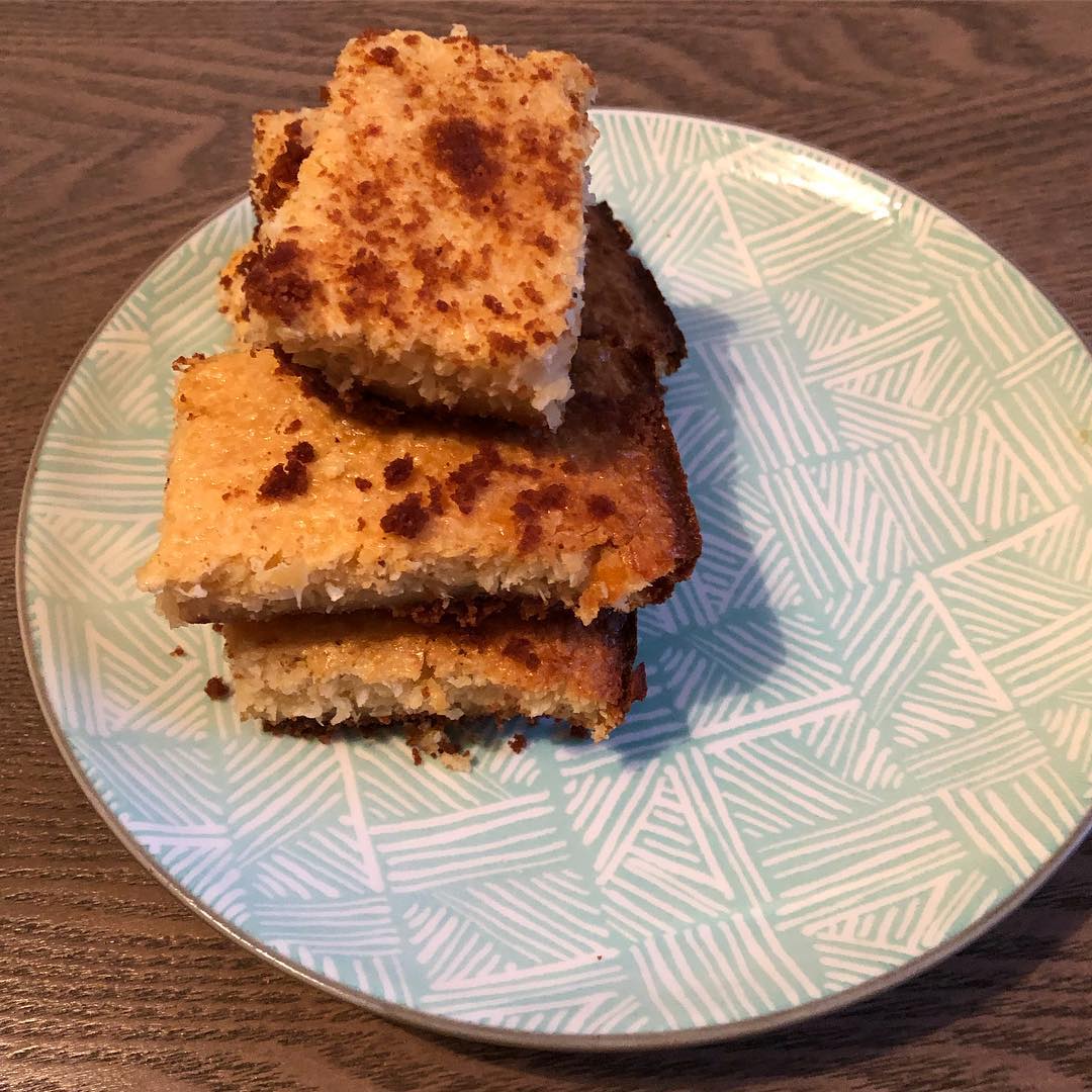 Chocolate and Coconut Squares