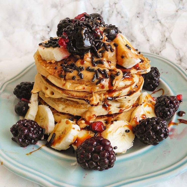 Fluffy Vegan Pancakes for Breakfast